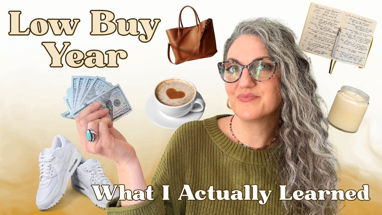 What Doing a YEAR Long LOW BUY is really like | Lessons learned doing my first LOW BUY YEAR