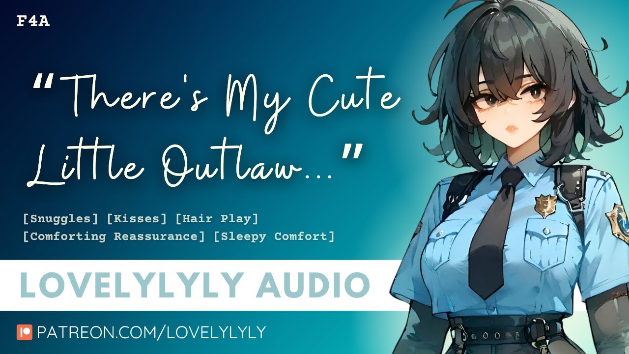 [ASMR] Clingy Police Officer Arrests You for Being Too Cute 🚓💕 [Snuggles] [Kisses] [Hair Play]