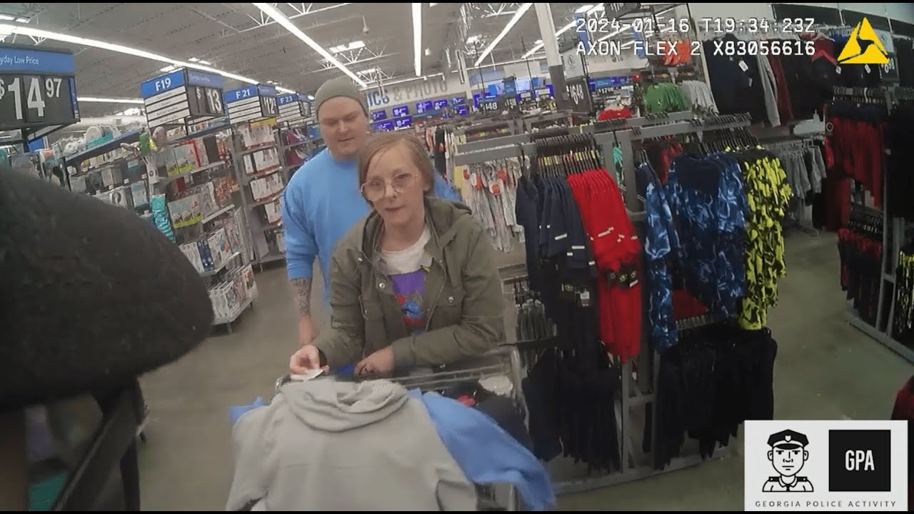 WOMAN CAUGHT SHOPLIFTING AT WALMART HAS OUTSTANDING FELONY WARRANTS IN ATHENS, GEORGIA!