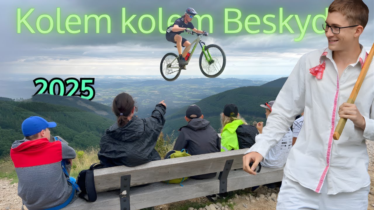 Cyklotábor Kolem kolem Beskyd 2025