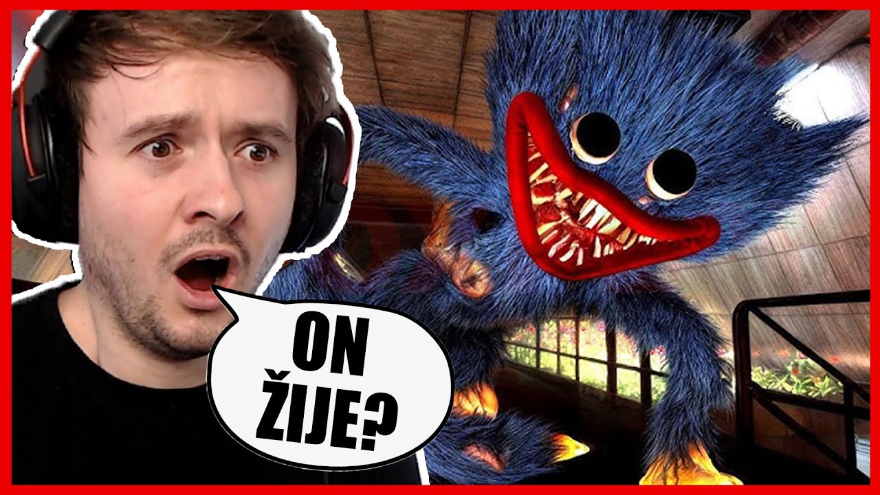 HUGGY WUGGY JE NAŽIVU!😱 - Poppy Playtime Chapter 4 FINÁLE