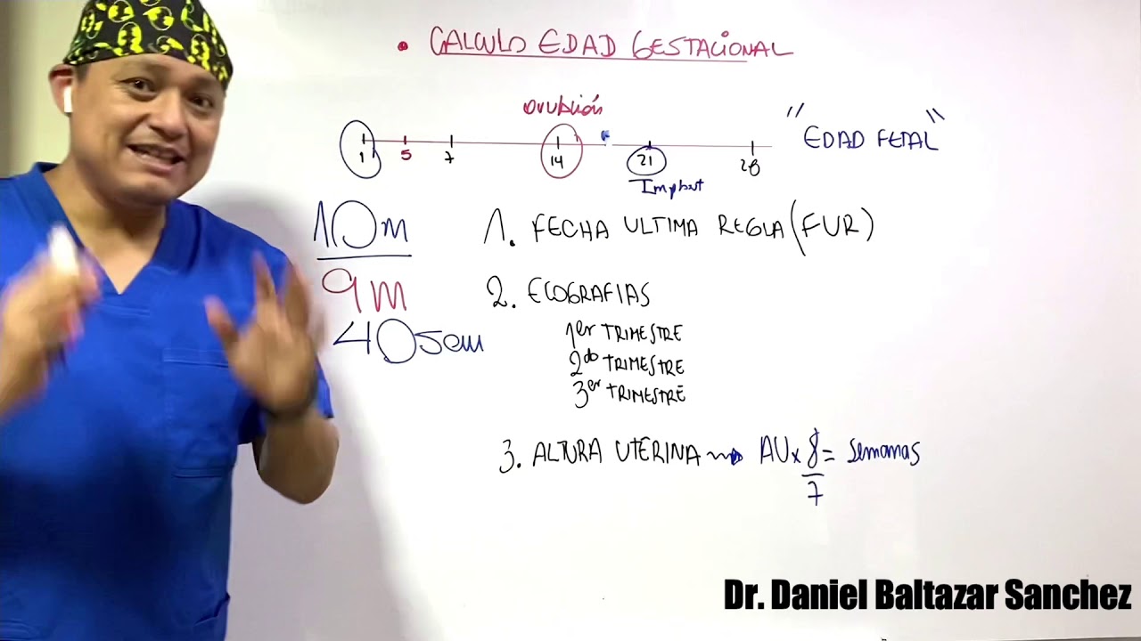 Calculo de edad gestacional