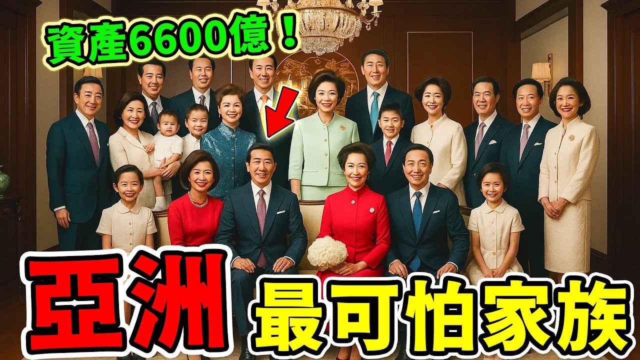 亞洲最有錢的十大頂級家族，李嘉誠竟然榜上無名？排名第十就可以掌控一國經濟，第一名甚至比國家還有錢！