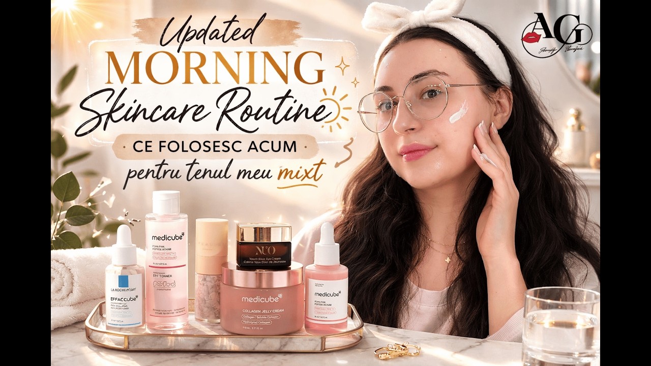 Updated Morning Skincare Routine 🌞✨ | Ce folosesc acum pentru tenul meu mixt - Februarie 2026