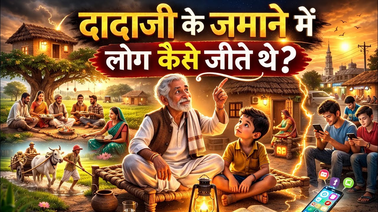 पुराने जमाने की जिंदगी कैसी थी? दादाजी ने बताई असली सच्चाई!