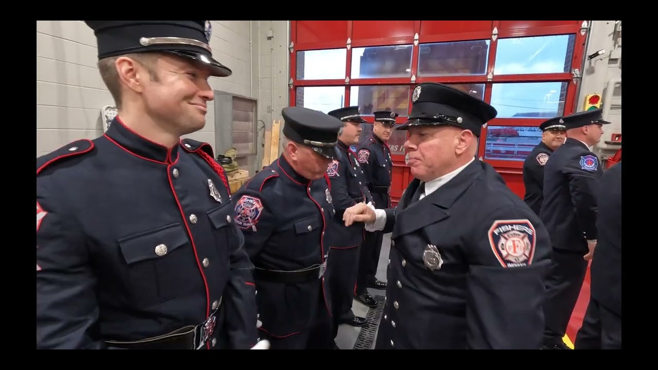 Firefighter Ronnie Stolz Walkout and Flag Presentation