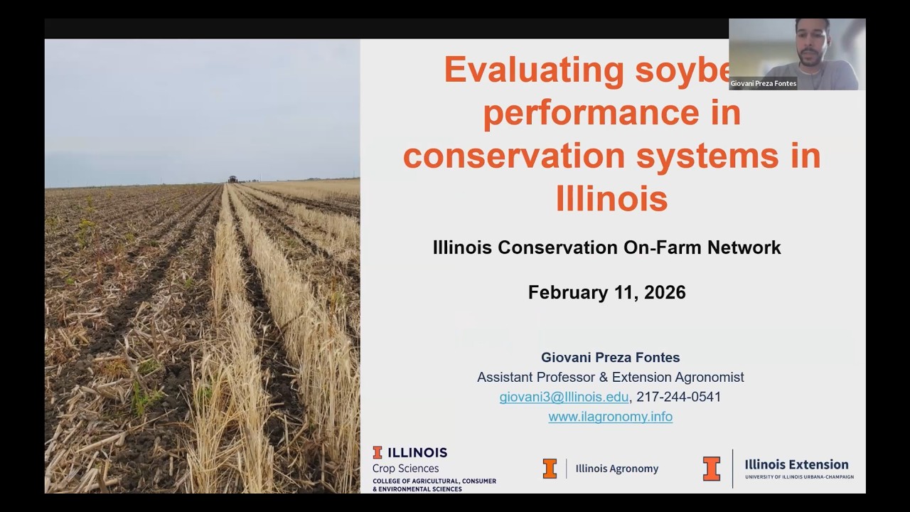 February 2026 | ICON | Evaluating Soybean Performance in Conservation Systems in Illinois