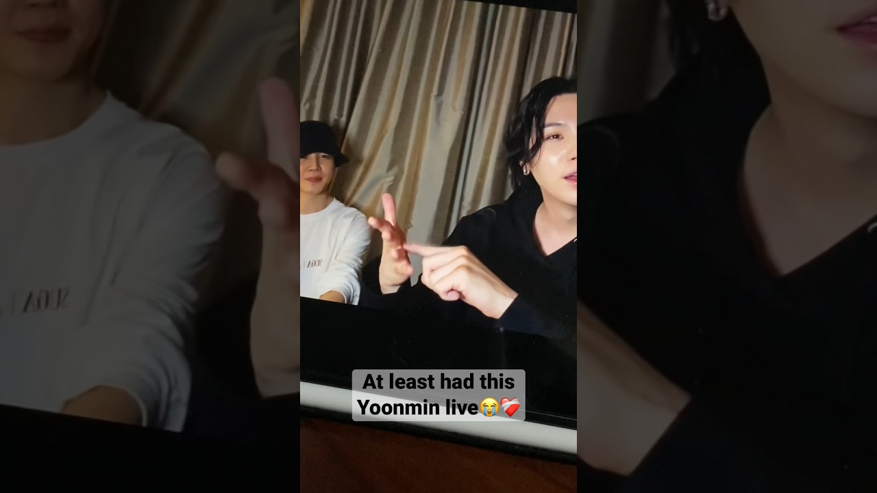 I&rsquo;m so glad Jimin was there supporting Yoongi🥺❤️&zwj;🩹 #bts #yoongi #jimin #yoonmin #agustd #haegeum