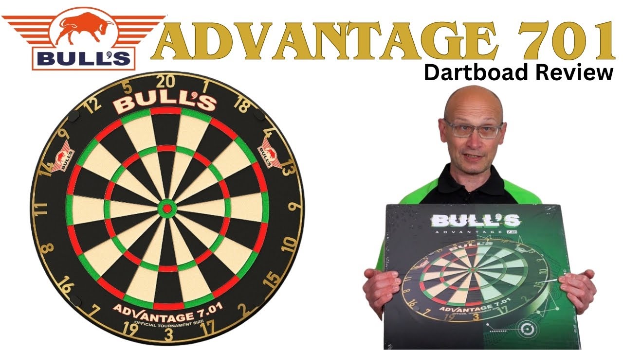 Обзор мишени для дартса Bulls NL ADVANTAGE 701