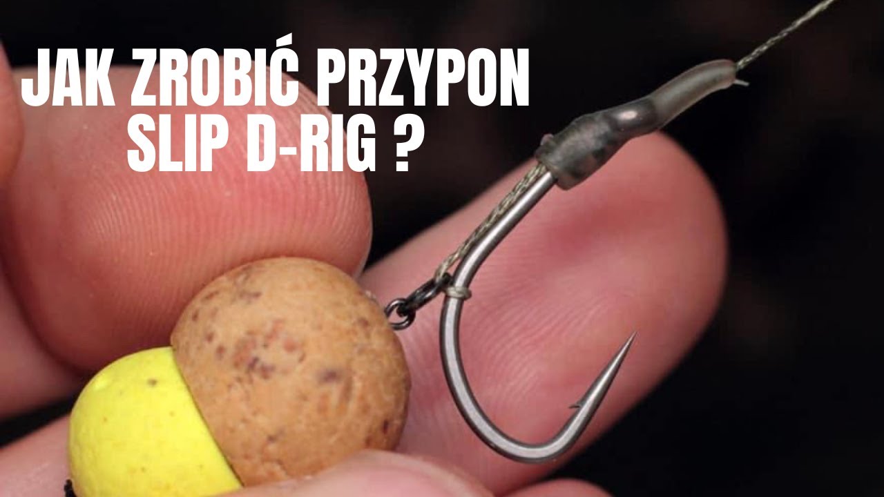 JAK ZROBIĆ PRZYPON KARPIOWY  SLIP D-RIG  | How To Tie Slip D Rig