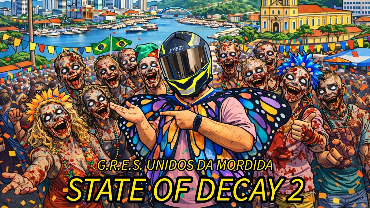 🔥 CARNAVAL ZUMBI CHEGANDO AO FIM?? G.R.E.S UNIDOS DA MORDIDA AINDA DESFILA NO STATE OF DECAY 2🔥