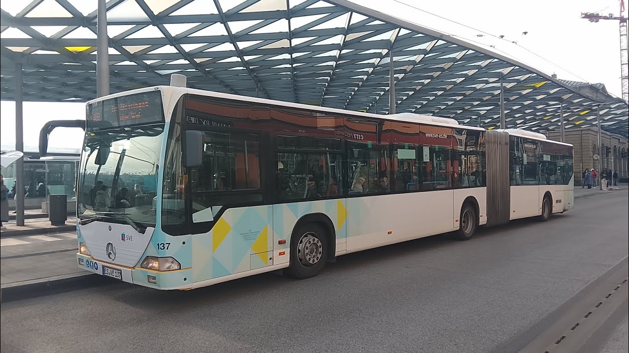 Mitfahrt: SVE Esslingen Mercedes Benz Citaro O530 C1 G Wagennummer 137 