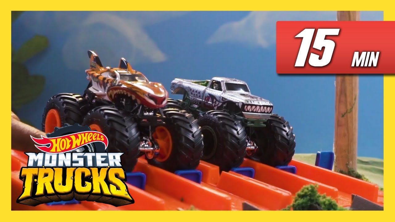 MONSTER TRUCK MANIA | Monster Trucks | @HotWheels