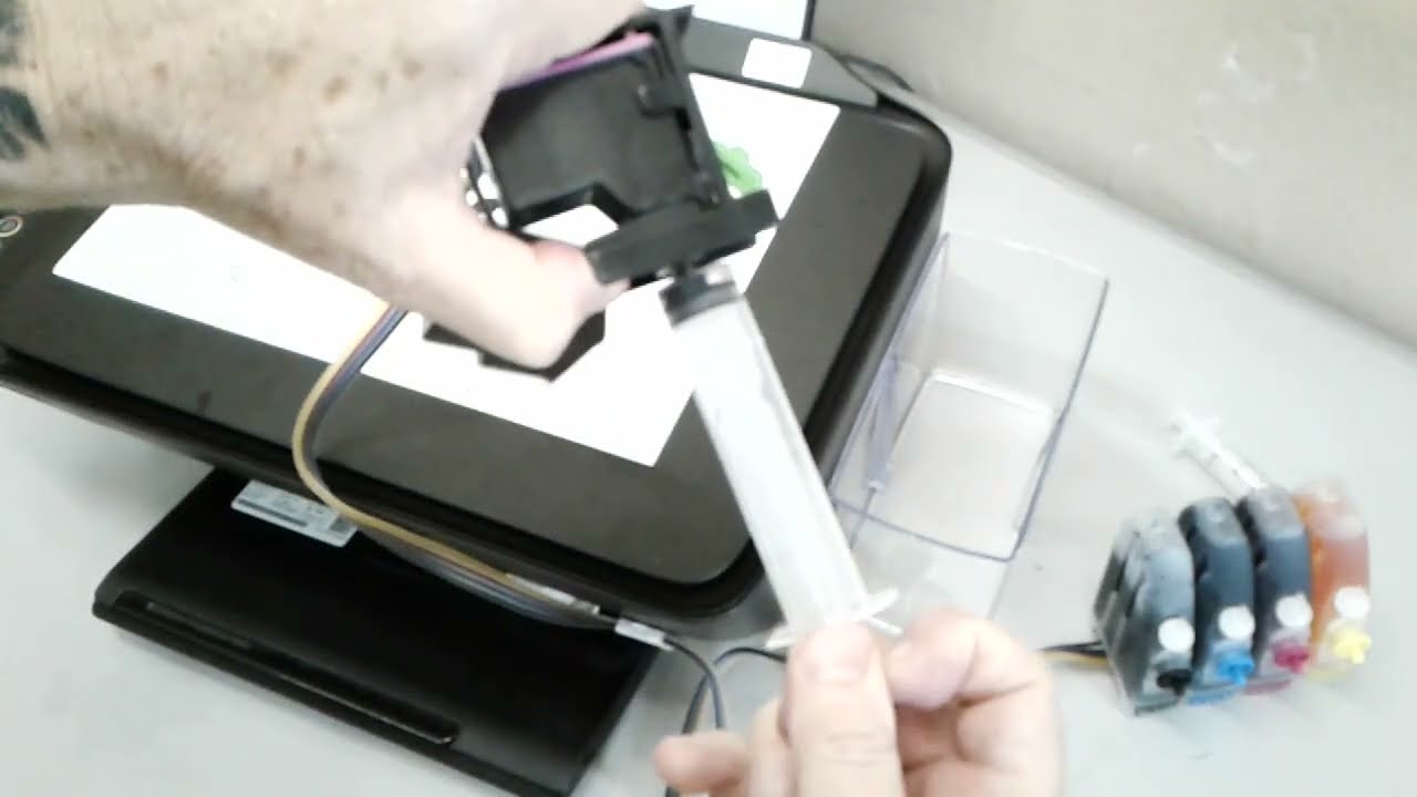 Impressora HP Deskjet 2874 falhando as cores, veja como arrumar