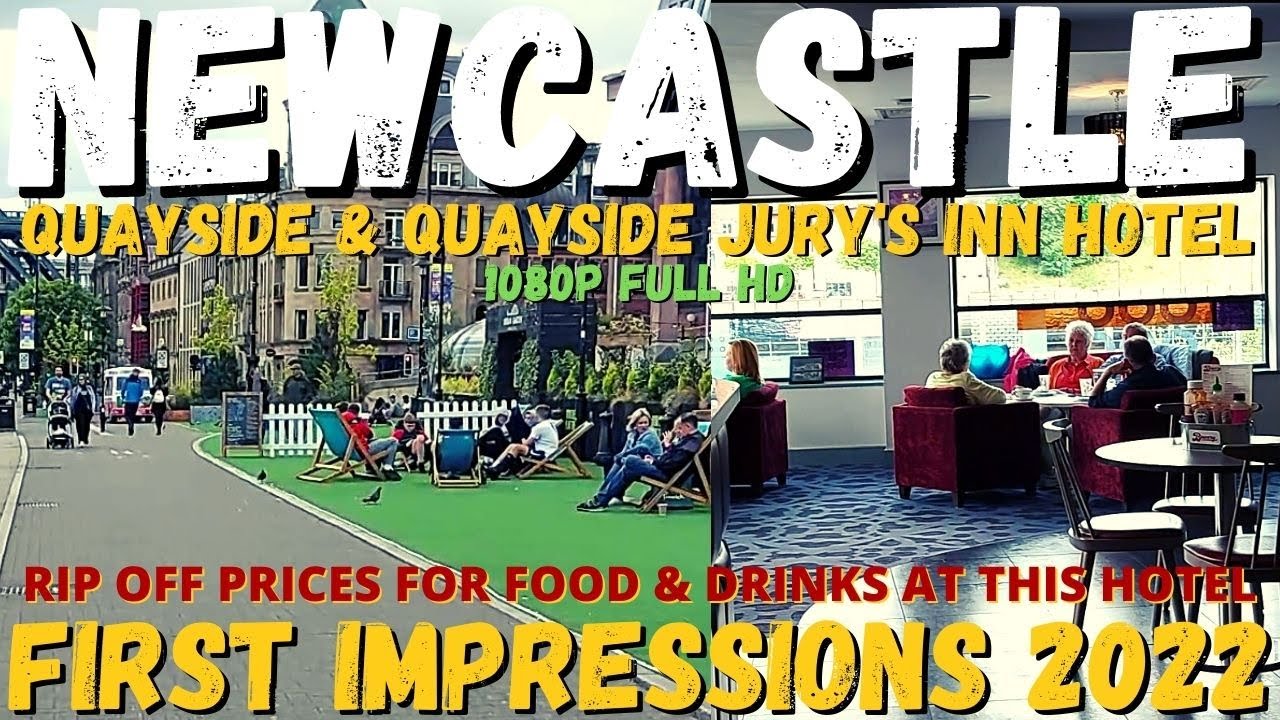 Quayside Jury's Inn Hotel & First Impressions Of Newcastle Quayside | England | @mikestraveldiary