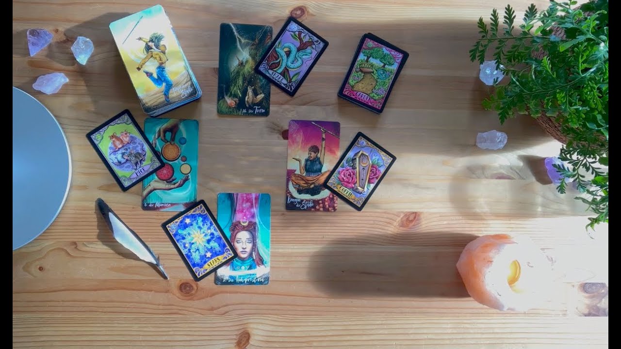 #Tarot || Kleines #Kreuz | Das ist nicht das Ende – #Divine Feminine Rising 🌤🌈 #orakel