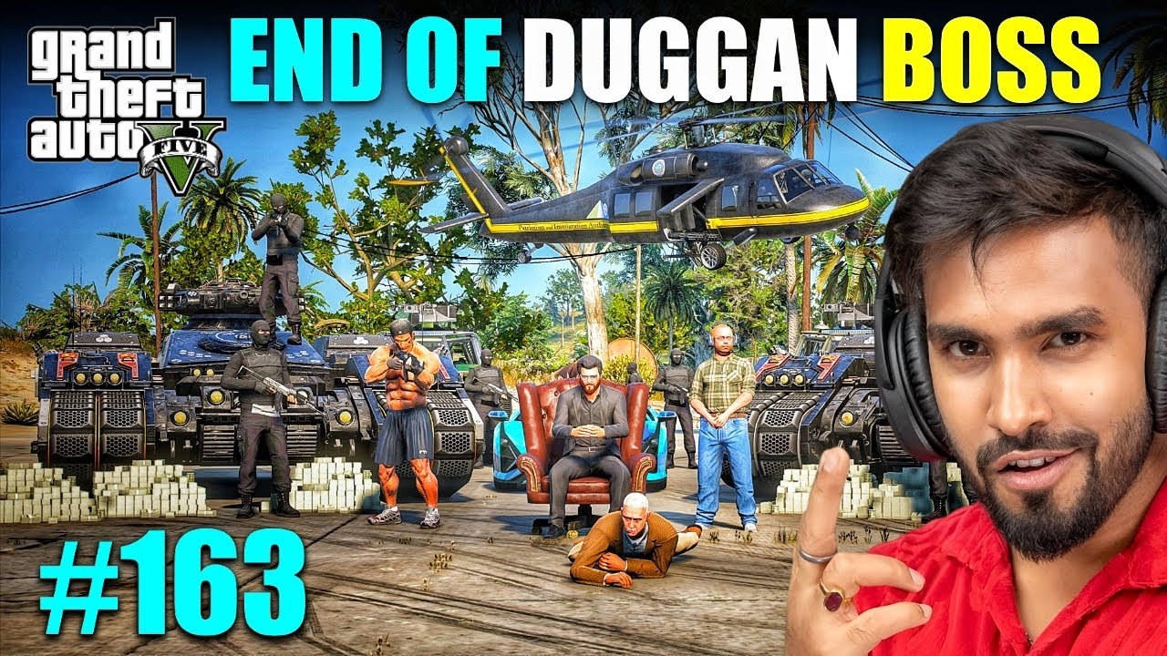 The End Of Duggan Boss Finally || techno gamerz#gtav