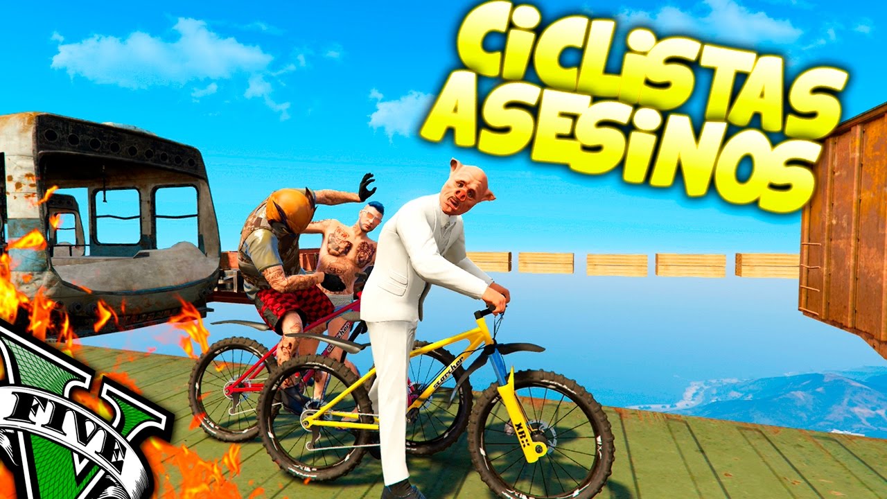 LOS CICLISTAS ASESINOS!! LA BICI NO ES LO MIO...