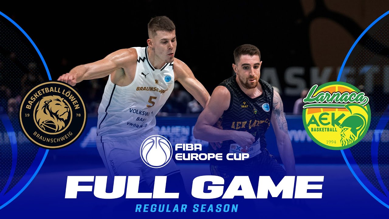 Basketball Lowen Braunschweig v Petrolina AEK | Full Basketball Game | FIBA Europe Cup 2024-25