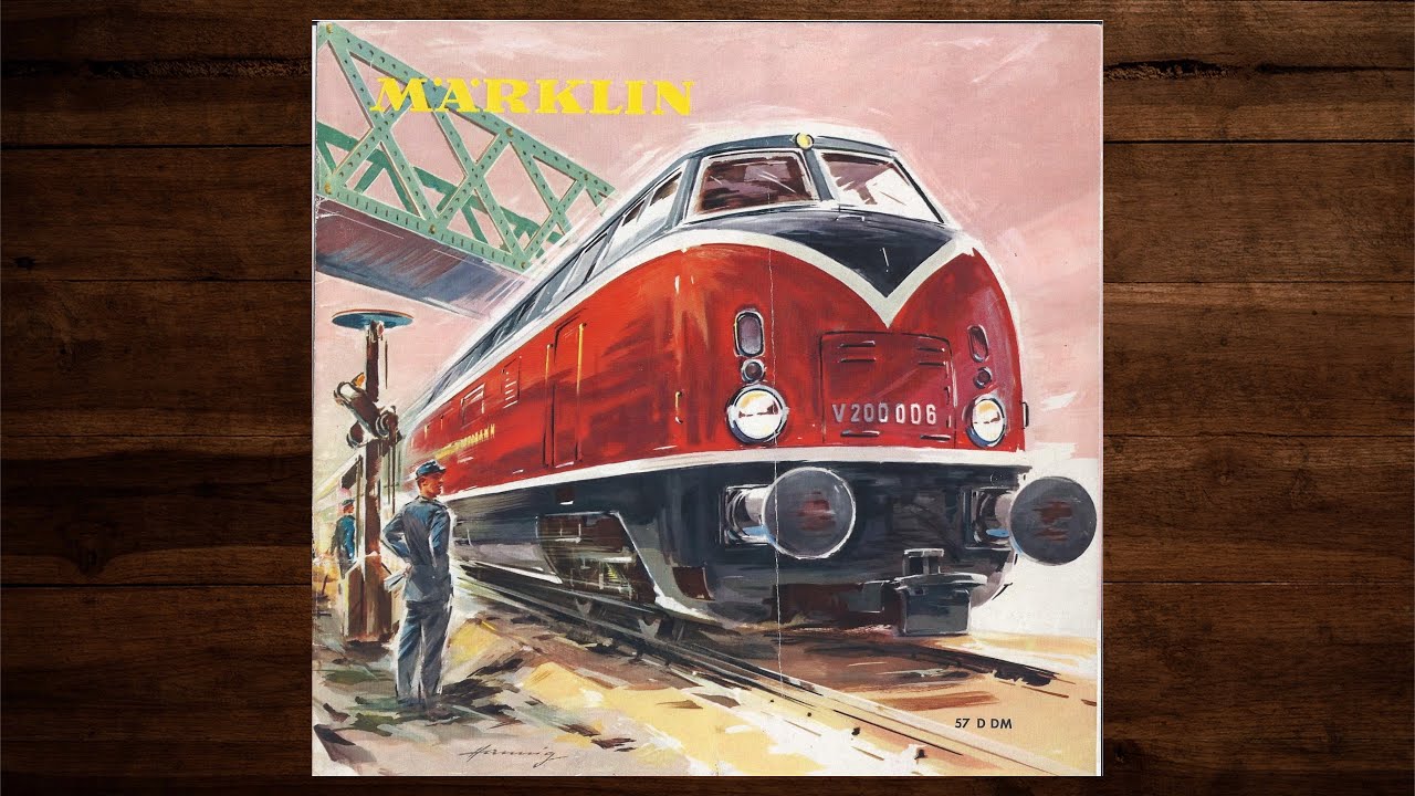 Märklin Katalog 1957 – Modellbahn, H0
