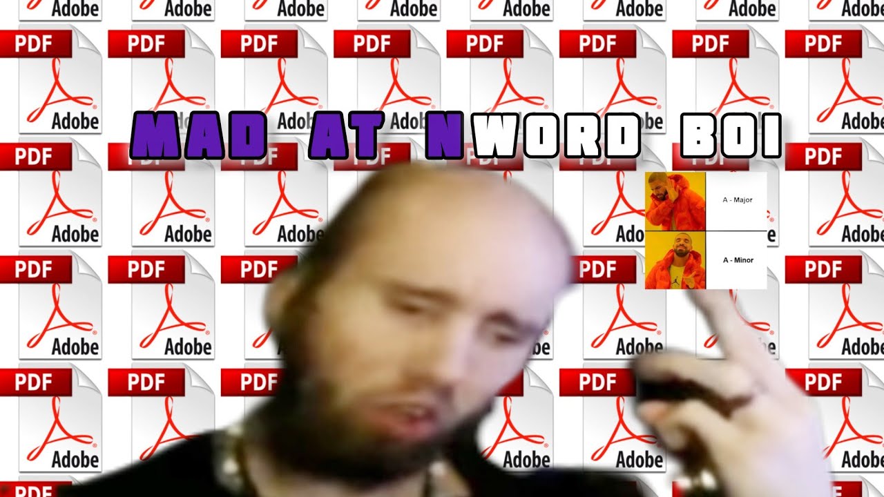 Mad at N word boi & Tibbs