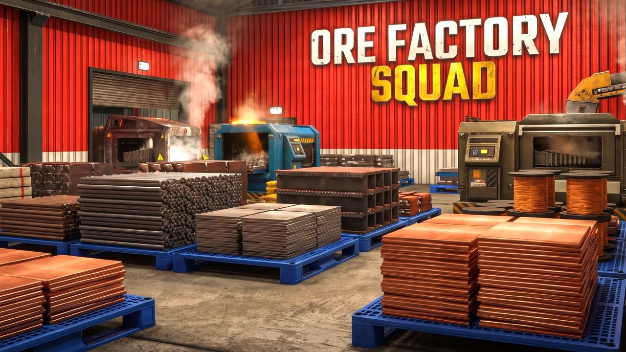 Production is in full swing! - #17 Ore Factory Squad gameplay English