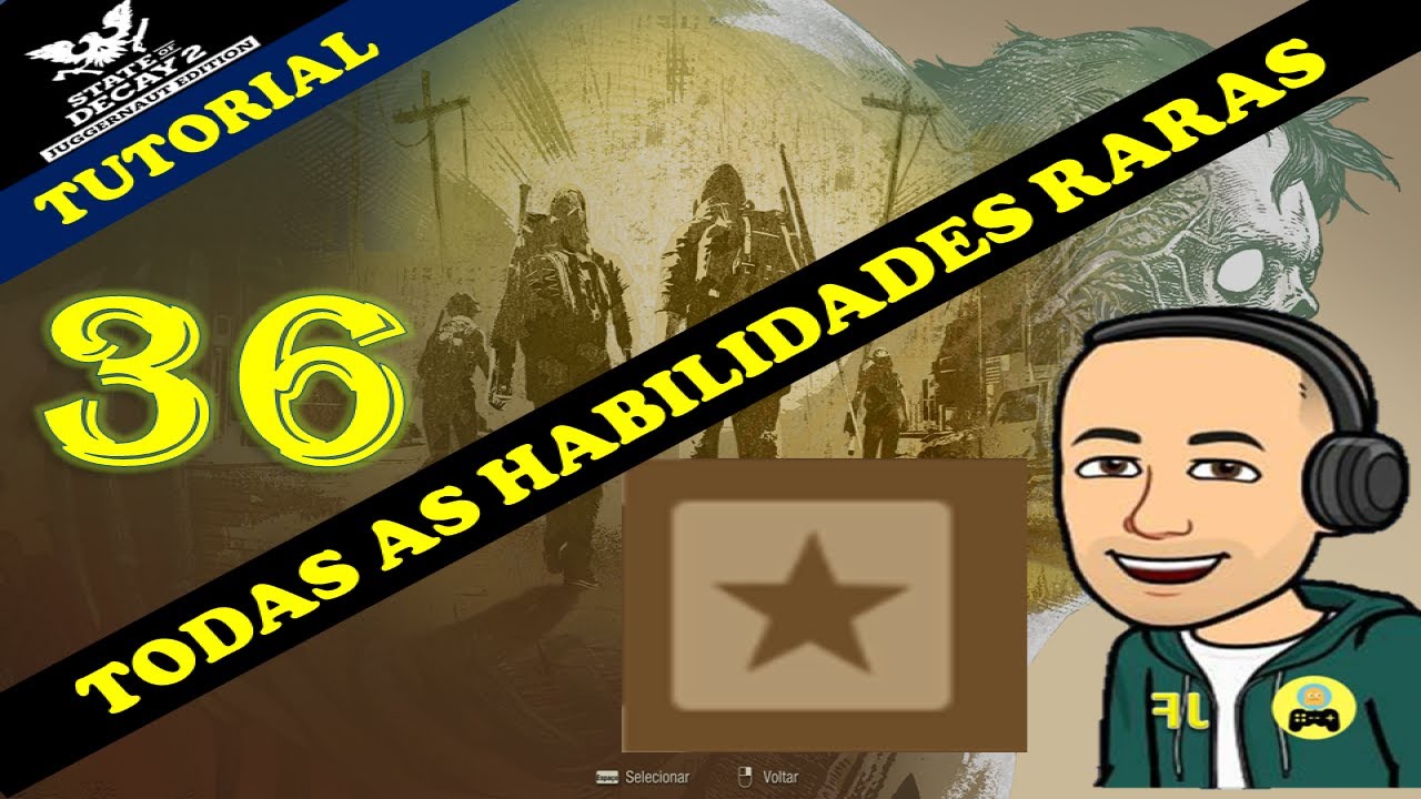 State of Decay 2 - TODAS as habilidades RARAS - tutorial - dica