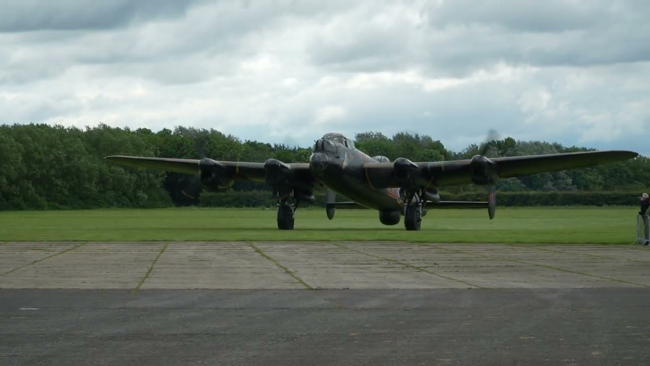 Lincolnshire Aviation Heritage Centre NX611 Lancaster 2 of 4