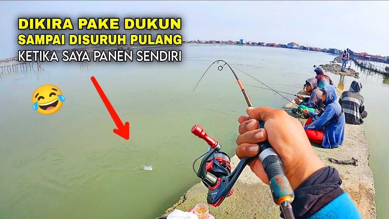 GAK MASUK AKAL🔥‼️🔥DIKIRA SAYA PAKE DUKUN DAN SAMPAI DISURUH PULANG PEMANCING LAIN GARA-GARA INI😂🔥
