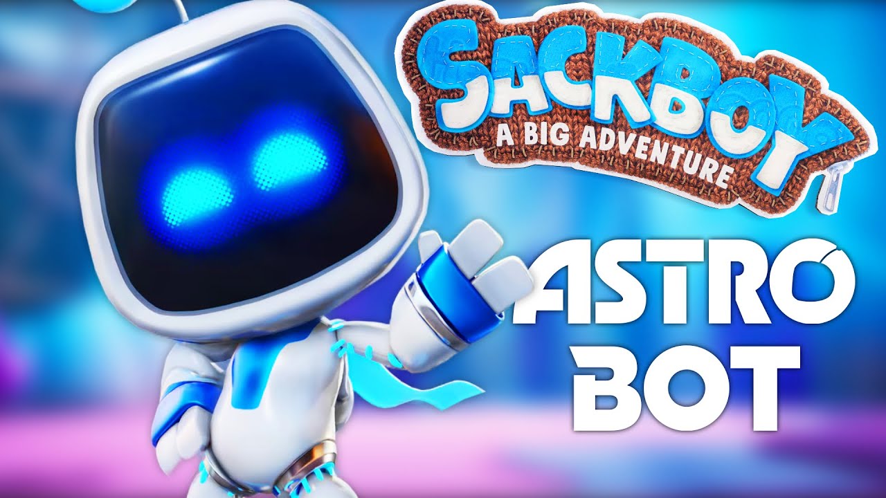 Сэкбой: Большое приключение — БЕСПЛАТНЫЙ костюм ASTRO BOT DLC — Игровой процесс для PS5