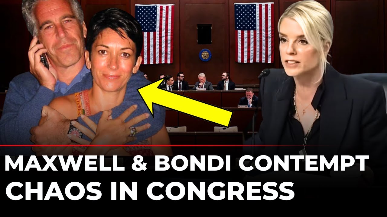 US Congress LIVE: Lawmakers Clash Over Ghislaine Maxwell & Pam Bondi in Epstein Files Subpoenas, USA