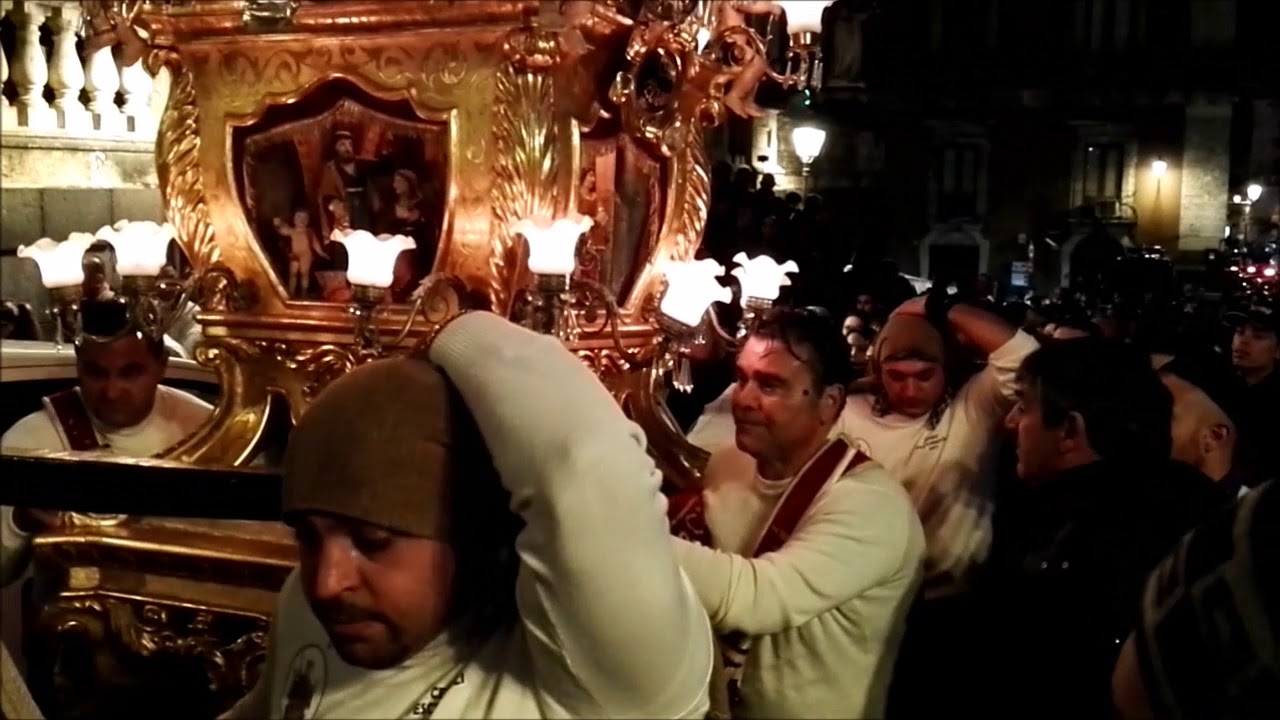Ottava Di S.agata E Chiusura Festeggiamenti Agatini Cereo Pescivendoli 12/02/2017 (HD)