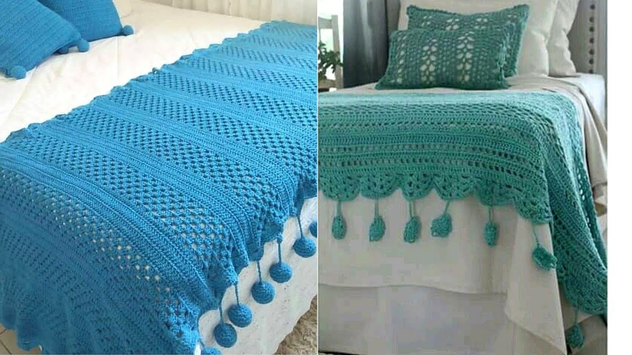 Most unique Crochet Bedsheet Design Ideas, Crochet Pattern, Crochet-Crosia, #BeautyHorizonandart