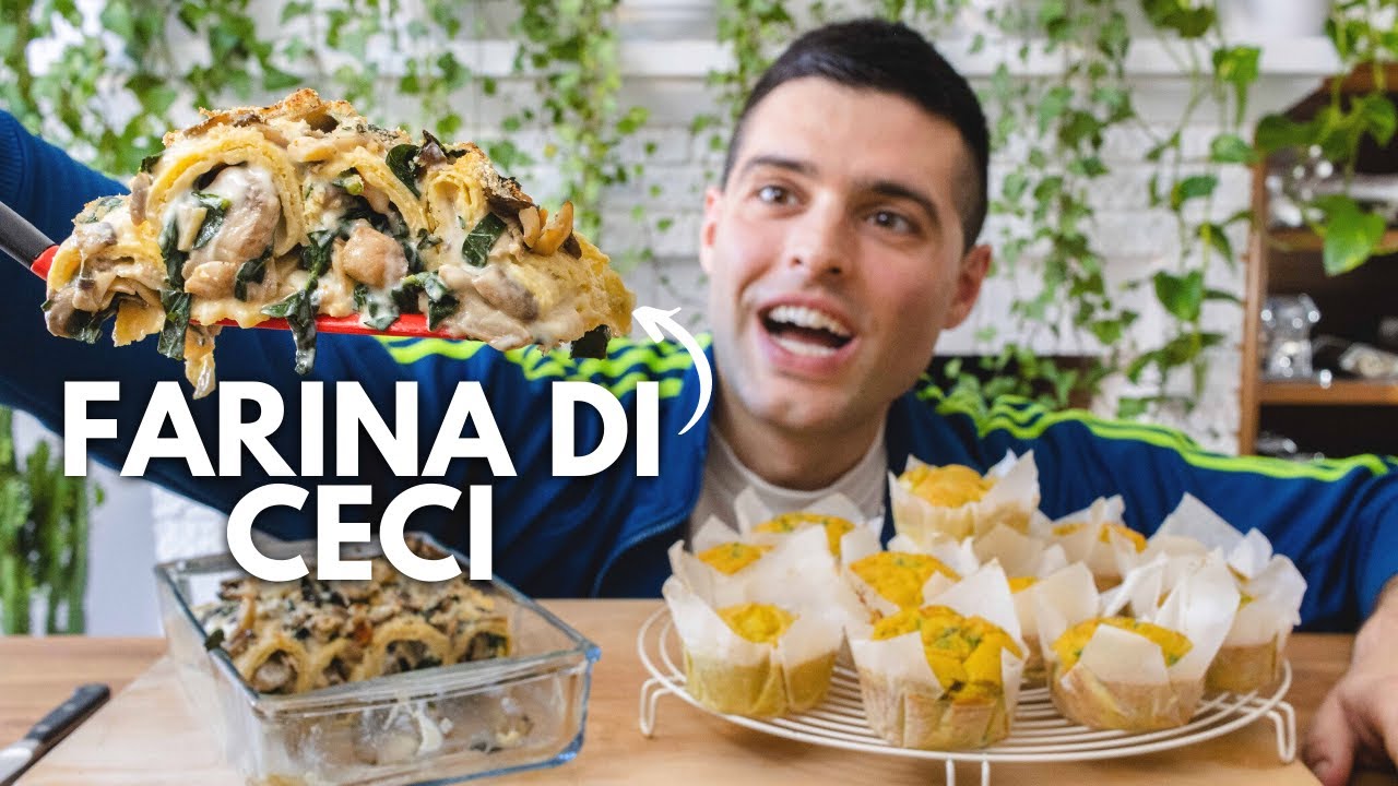 Farina di ceci: 4 ricette facili per tutti i giorni