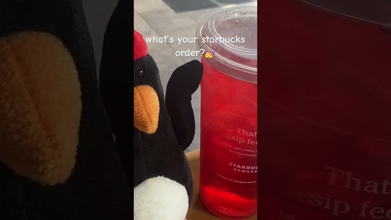 refresher or tea for me! 😋 #trending #vlog #coffee #kpop #starbucks