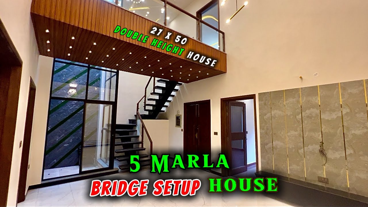 5 Marla 27 x 50 Bridge Setup Practical House 🏡 for Sale in Eden Valley Fsd  🏡  ​⁠@Price idea