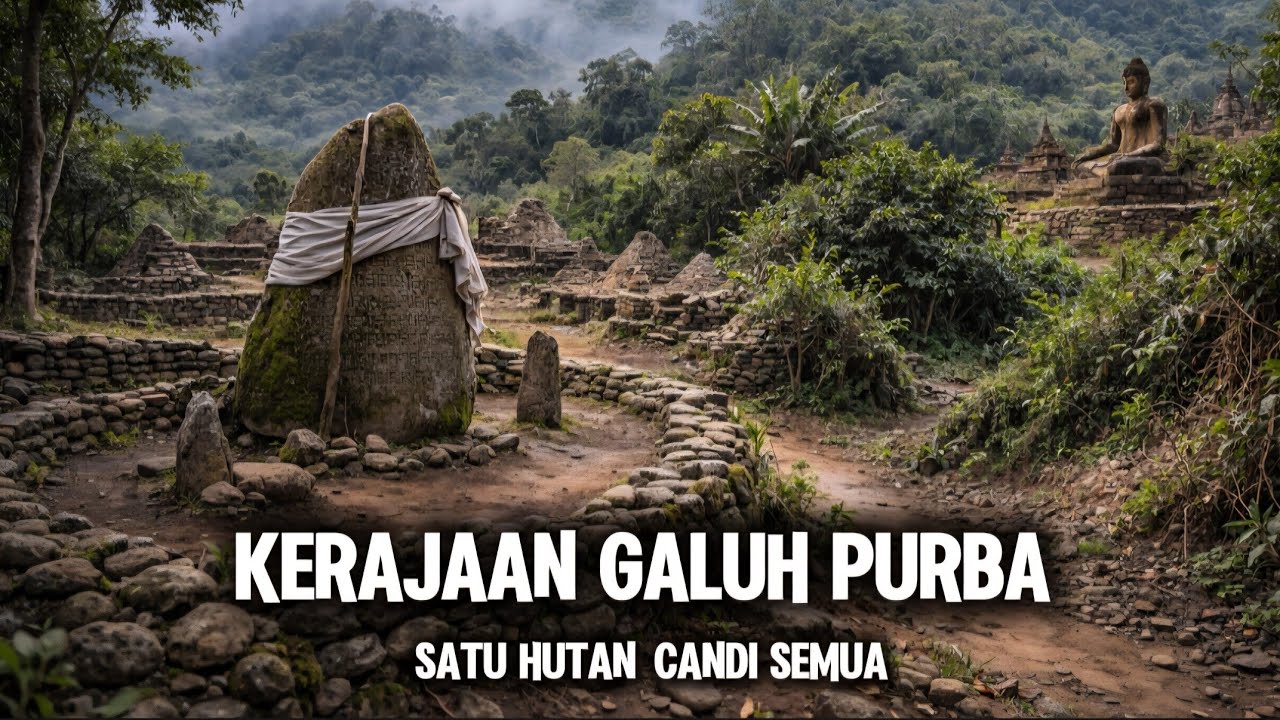 SATU HUTAN CANDI SEMUA..! Peninggalan Asli Kerajaan Sunda Galuh Purba Di Tengah Hutan