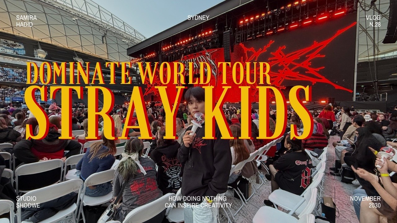 [SKZ] Stray Kids DominATE World Tour  Sydney VLOG by Pei
