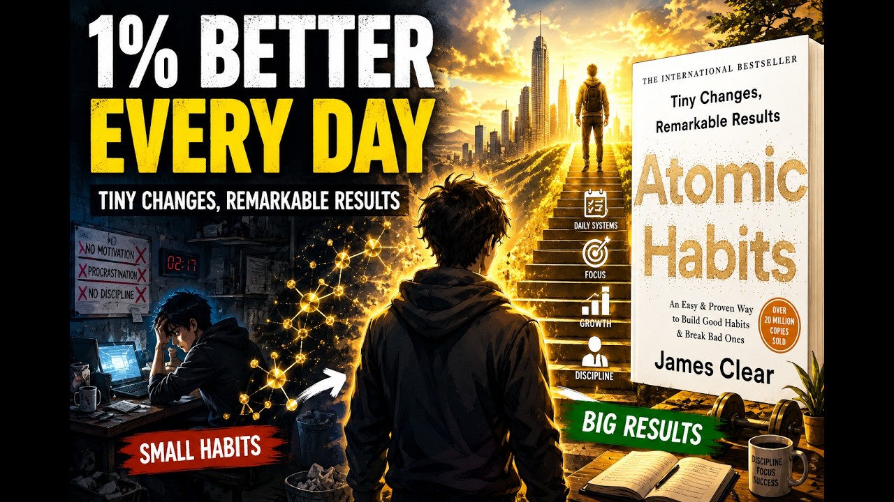 Why Small Habits Create Massive Success (Atomic Habits by James Clear)