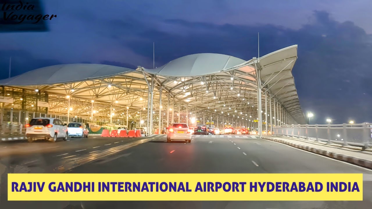Rajiv Gandhi International Airport Hyderabad India #thelndiavoyager