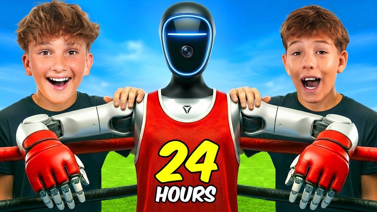 Spędziłem 24 godziny z PRAWDZIWYM ROBOTEM!