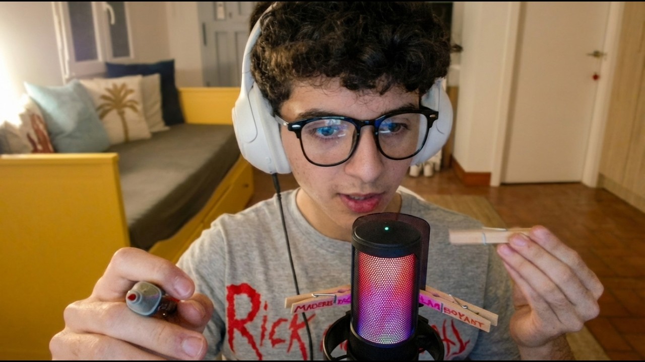 ASMR para dormir tranquilito (ASMR improvisado)