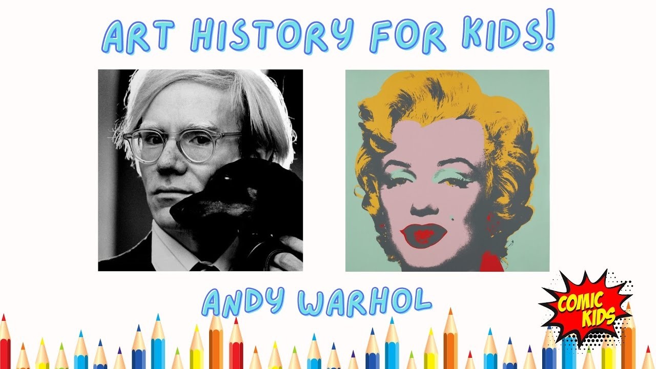 🎨 Andy Warhol Explained for Kids | The Artist Who Made Anything Art!