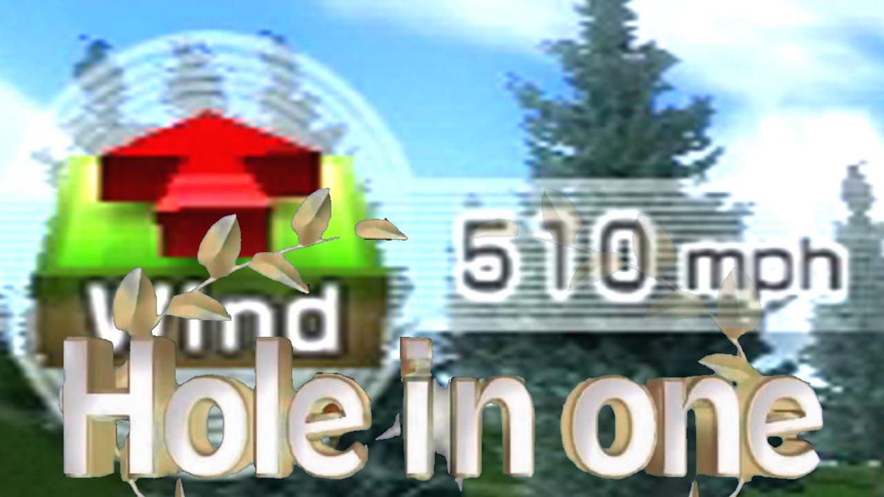 MY MOST INSANE WII SPORTS ACCOMPLISHMENT YET... 510MPH WIND HOLE IN ONE