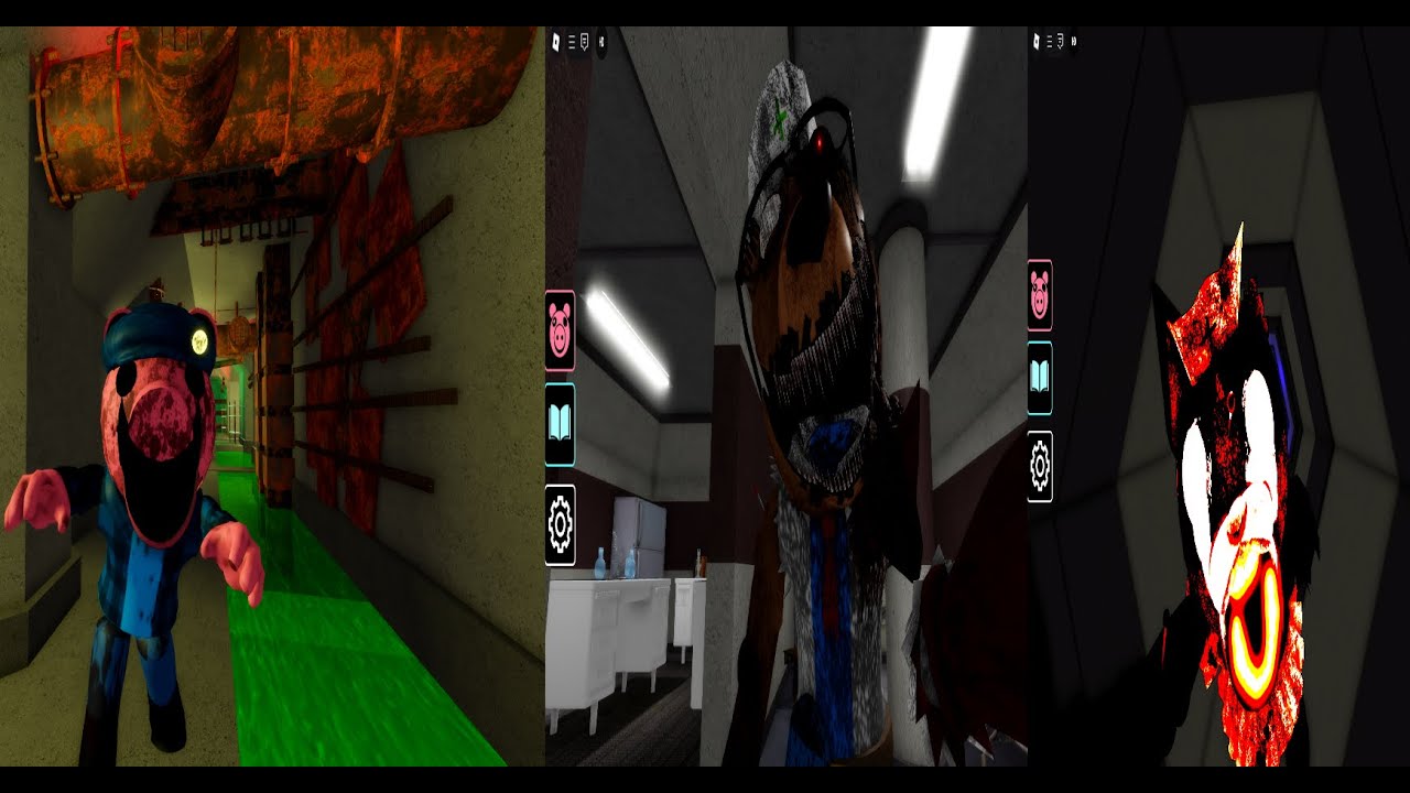 all roleplay jumpscares in piggy troi remade