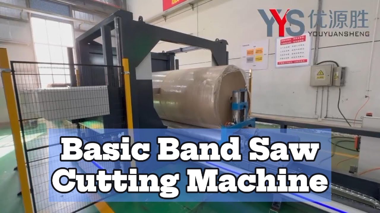 Basic Band Saw Paper Roll Cutting Machine