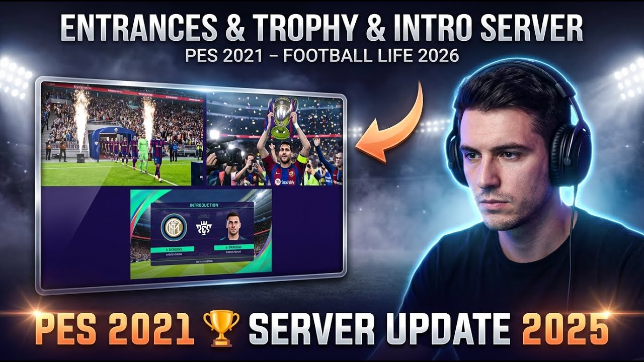 Ultimate Entrances & Trophy Server &ndash; PES 2021 Football Life 2026