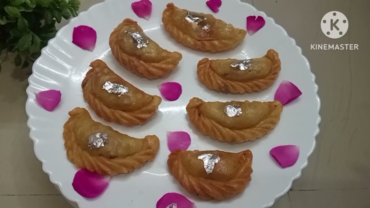 Mawa Gujiya kaise banaen  | How to make Mawa gujiya  