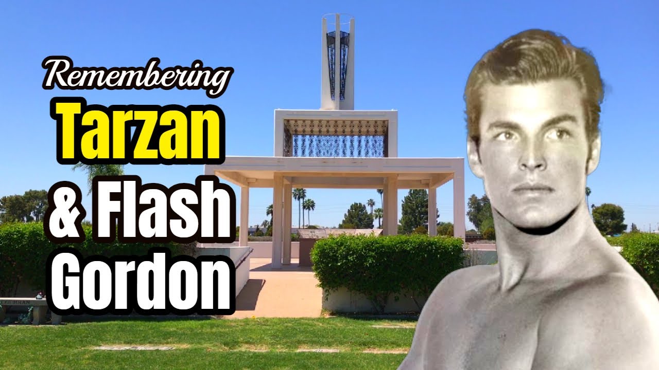 Searching For TARZAN & FLASH GORDON Actor Buster Crabbe's Gravesite With A Fellow Youtuber