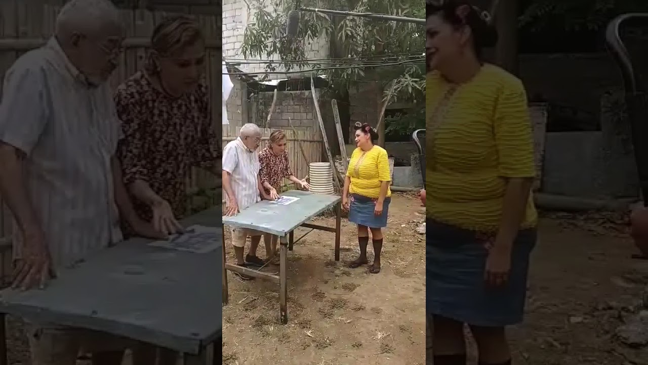 Ensayo de una escena de Mofle la del barrio 🐷🎬 